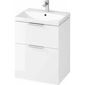 Washbasin CERSANIT City 60 cm white S801-422 — ceramic countertop/sink 60 cm