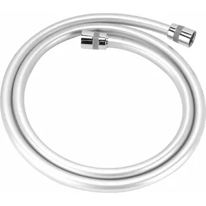 Shower hose deante NDA_351W silver 150 cm flexible metal braided