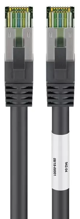 Goobay RJ45 tīkla plākstera kabelis CAT