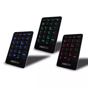 Digitālā tastatūra EXACTGAME AMEI AM-KN101G zaļa ar apgaismojumu — elektroniska piekļuves tastatūra AM-KN101G