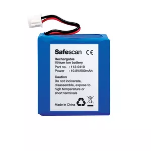 Safescan LB-105 industrial rechargeable battery Lithium-Ion (Li-Ion) 600 mAh 10.8 V