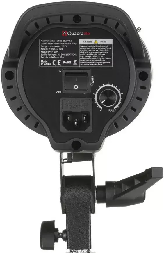 Quadralite VideoLED 600 continuous LED video light Photo 4