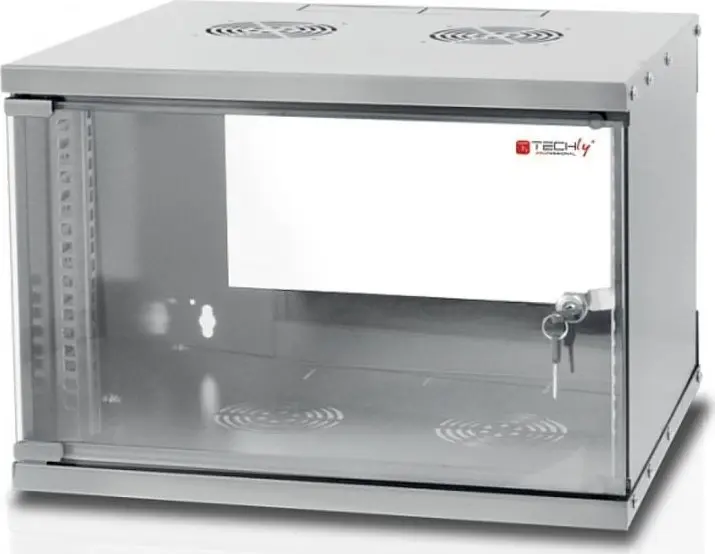 TECHLY 19" Wall Rack Cabinet 9U 450 mm Photo 6