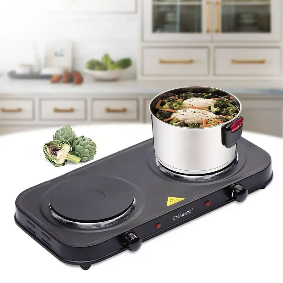 Electric Two-Burner Cooktop Maestro MR-771-2 Photo 8