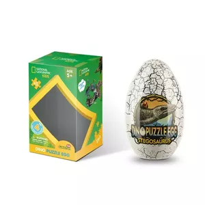 3D Puzzle cubicfun National Geographic Stegosaurus model – educational buildable dinosaur kit