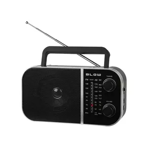 Portable analog radio BLOW RA6 AM/FM – battery-powered AM and FM reception, headphone jack