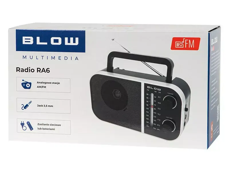 Portable analog radio BLOW RA6 AM/FM Photo 6