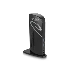 DeLOCK USB Docking Station Dual DisplayPort 4K USB 3.2 LAN Audio