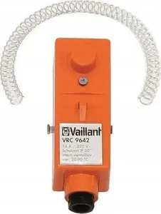 Room thermostat Vaillant VRC 9642 — wired wall thermostat for heating control (model 9642)