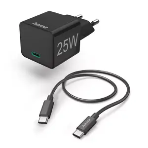 Зарядное устройство Hama 00125126 Внутреннее AC Быстрая зарядка Смартфон Планшет Черное