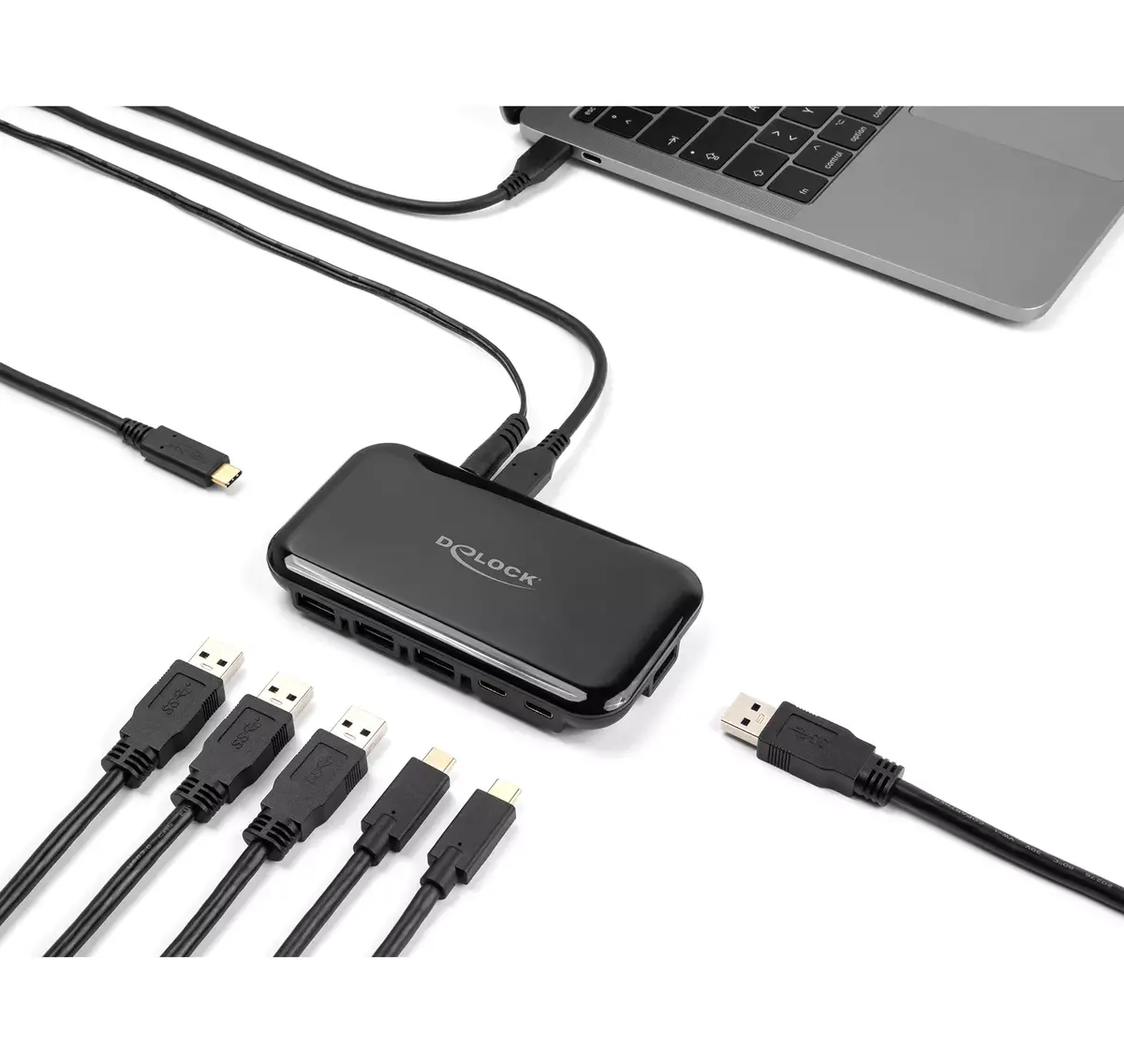 DeLOCK 64209 USB 3.2 Gen 2 хаб Photo 4
