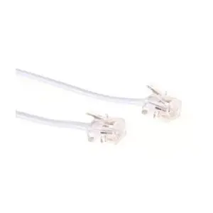 Telephone Cable Microconnect MPK182W RJ11 RJ11 2m White
