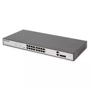 Unmanaged Switch Digitus DN-95342-1 16 Port Fast Ethernet PoE 1U
