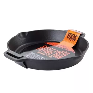TEXAS CLUB Round Cast Iron Pan 30x5 cm