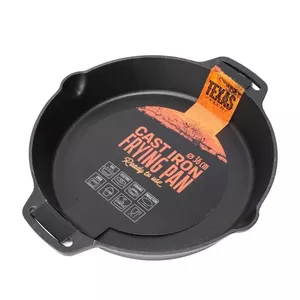 Texas Club Round Cast Iron Pan 36x6.5 cm