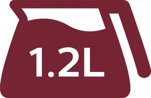 Емкость 1.2 литра на 2–15 чашек