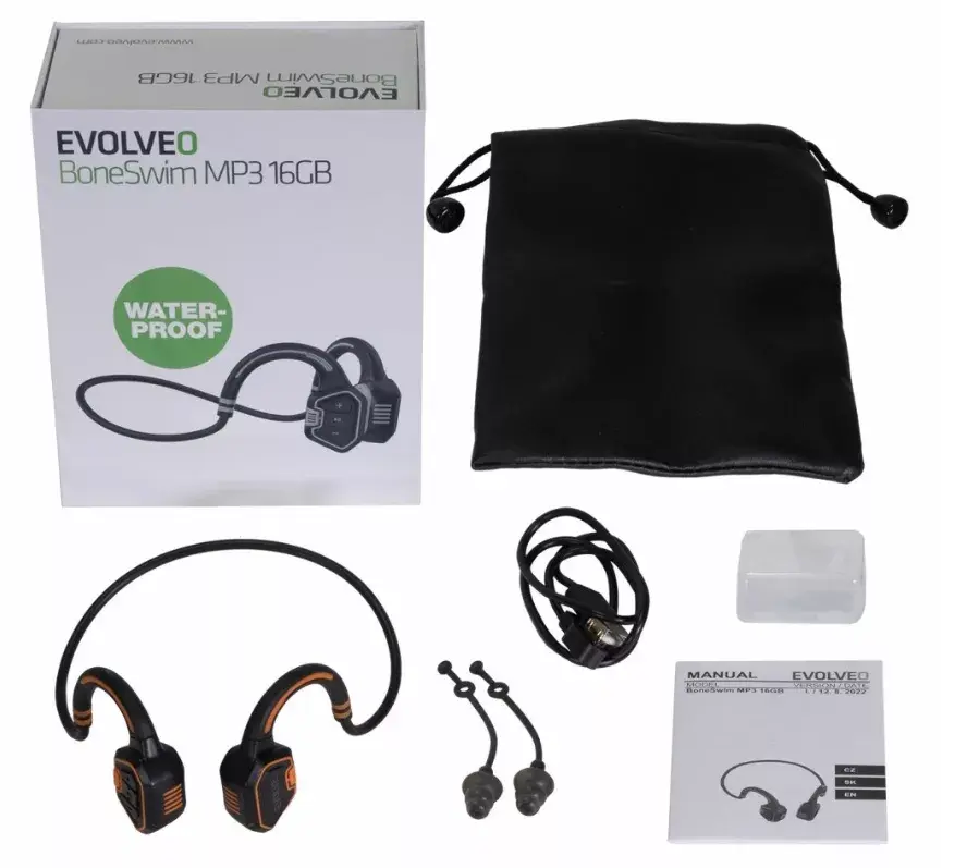 Наушники Evolveo BoneSwim MP3 Photo 4