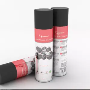 Compressed air duster GEMBIRD CK-CAD-FL600-01 — 600 ml, 0.06 bar, flammable aerosol