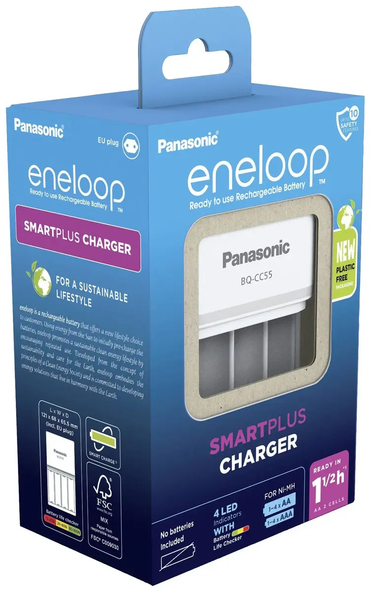 Зарядное устройство Panasonic BQ-CC55E Photo 4