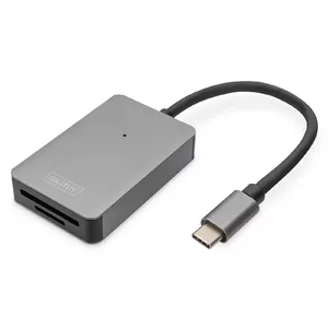 Digitus DA-70333 кардридер USB 2.0 Type-C Серый