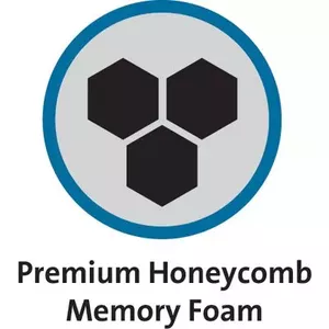 Premium honeycomb memory foam