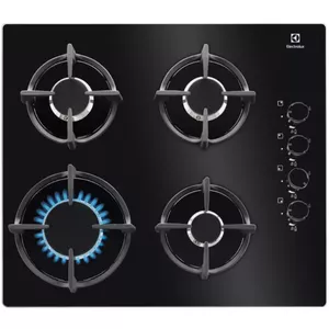 Electrolux EGG6407K Черный Встроенный 59 cm Газовый 4 зона(ы)