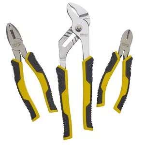 Набор ручных инструментов STANLEY 3-piece Cushion Grip Set — 3 предмета, рукоятки Cushion Grip