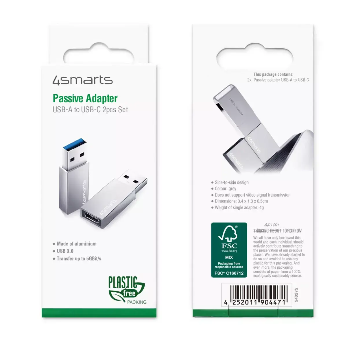Адаптер USB Type-C 4smarts 540275 Photo 5
