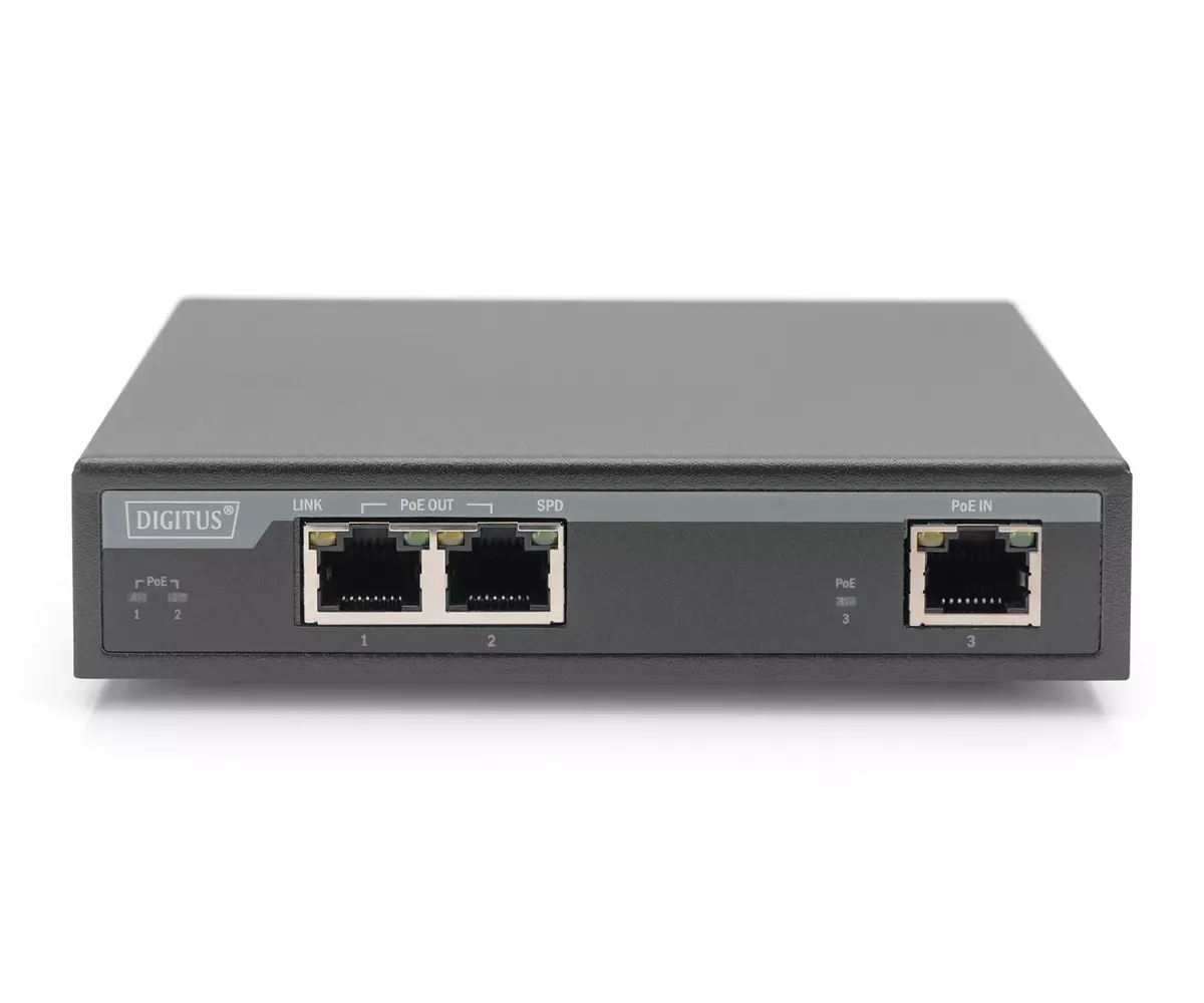2 Port Gigabit 4PPoE Extender Digitus DN-95127-1 Photo 3
