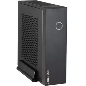 PC case CHIEFTEC IX-03B-OP Mini Tower, Mini-ITX, black, 1x3.5" bay, 1x2.5" bay, side window