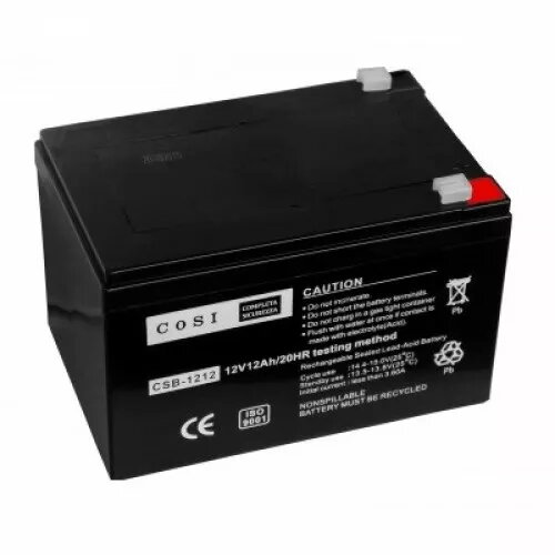 Aizvērta gēla svina-skābes akumulators VIPOW CSB-1212