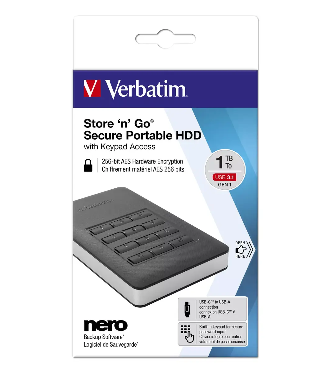 Portable HDD Verbatim 2TB 53403 Photo 4