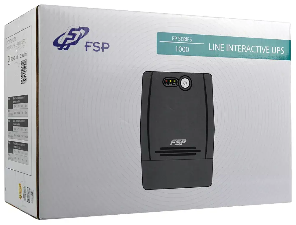 FSP FP 1000 UPS — Line-Interactive 1 кВА / 600 Вт Photo 2