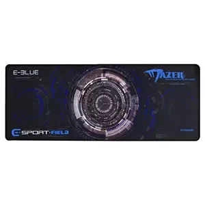E-blue Mazer XL Gaming mouse pad Black, Blue Fabric Rubber Non-slip base