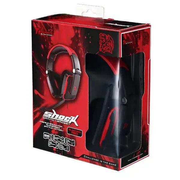 Наушники Tt eSPORTS Shock HT-SHK002ECRE Photo 6