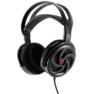 Austiņas THERMALTAKE Tt eSPORTS Shock Spin — vadu, uz galvas, supraaurālas, 15–20000 Hz, melnas