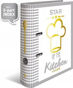 Folder Herma Star of the Kitchen DIN A4 19662 – ring binder for A4 documents