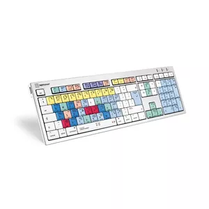 Logickeyboard LKB-CBASE-CWMU-UK keyboard USB QWERTY UK English Multicolour