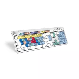 Keyboard Logickeyboard LKB-CBASE-CWMU-DE Office USB QWERTZ German Multicolour