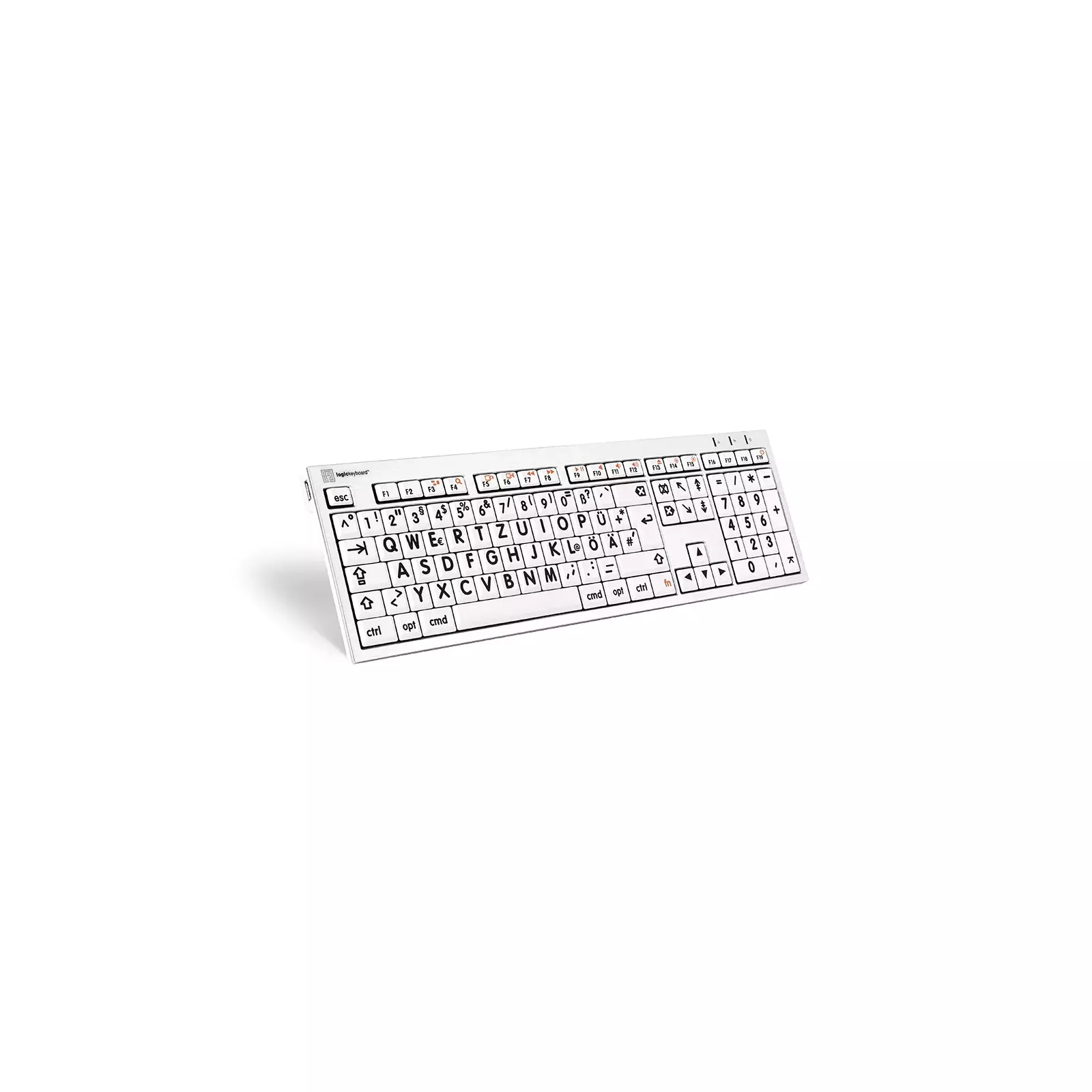 LogicKeyboard LKB-LPRNTBW-CWMU-DE Photo 1