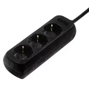 Pārsprieguma aizsardzība Hama 00108841 Melna 3 AC kontaktligzdas 230 V 3 m