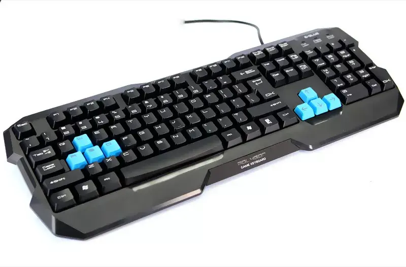 e-blue EKM075BK vadu pilna izmēra spēļu klaviatūra Photo 2