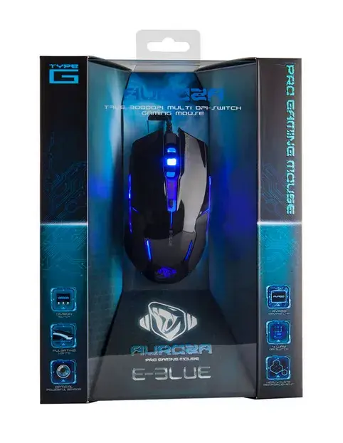 e-blue Auroza type G амбидекстрная мышь 3000 DPI Photo 3