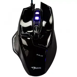 Gaming mouse e-blue Mazer M642 — Right-hand, Optical 2500 DPI, USB Type-A, 6 buttons, Black