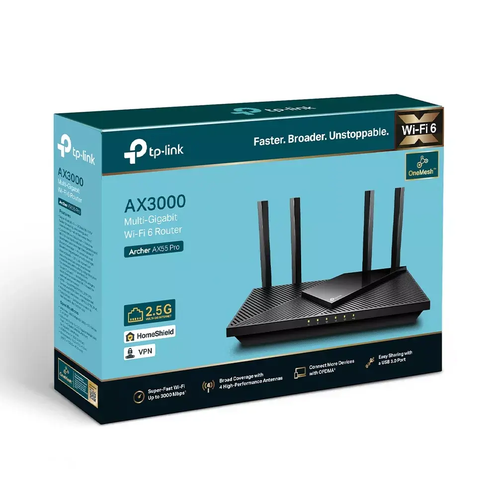 TP‑Link Archer AX3000 Wi‑Fi 6 Router Photo 7