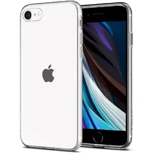 Protective silicone back case fusion accessories for Apple iPhone SE 2022 — transparent, 2 mm