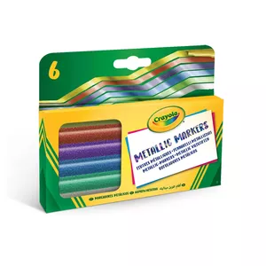 Crayola 58-8828 фломастер Металлический, Разноцветный 6 шт