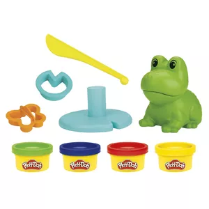 Children's craft kit Play‑Doh Frog 'n Colors Starter Set — clay modelling set, multicolour, ages 3+