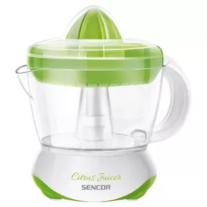 Juice maker SENCOR SCJ 1051GR — citrus juicer 40 W, white, 2 cone sizes, removable parts