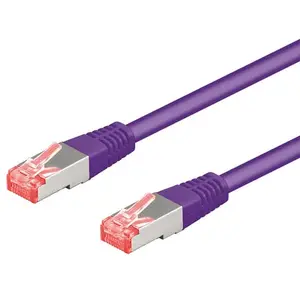 Networking cable Goobay 93342 RJ-45 Cat6 0.25 m Violet
